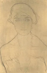 Bust from the Front with Necklace